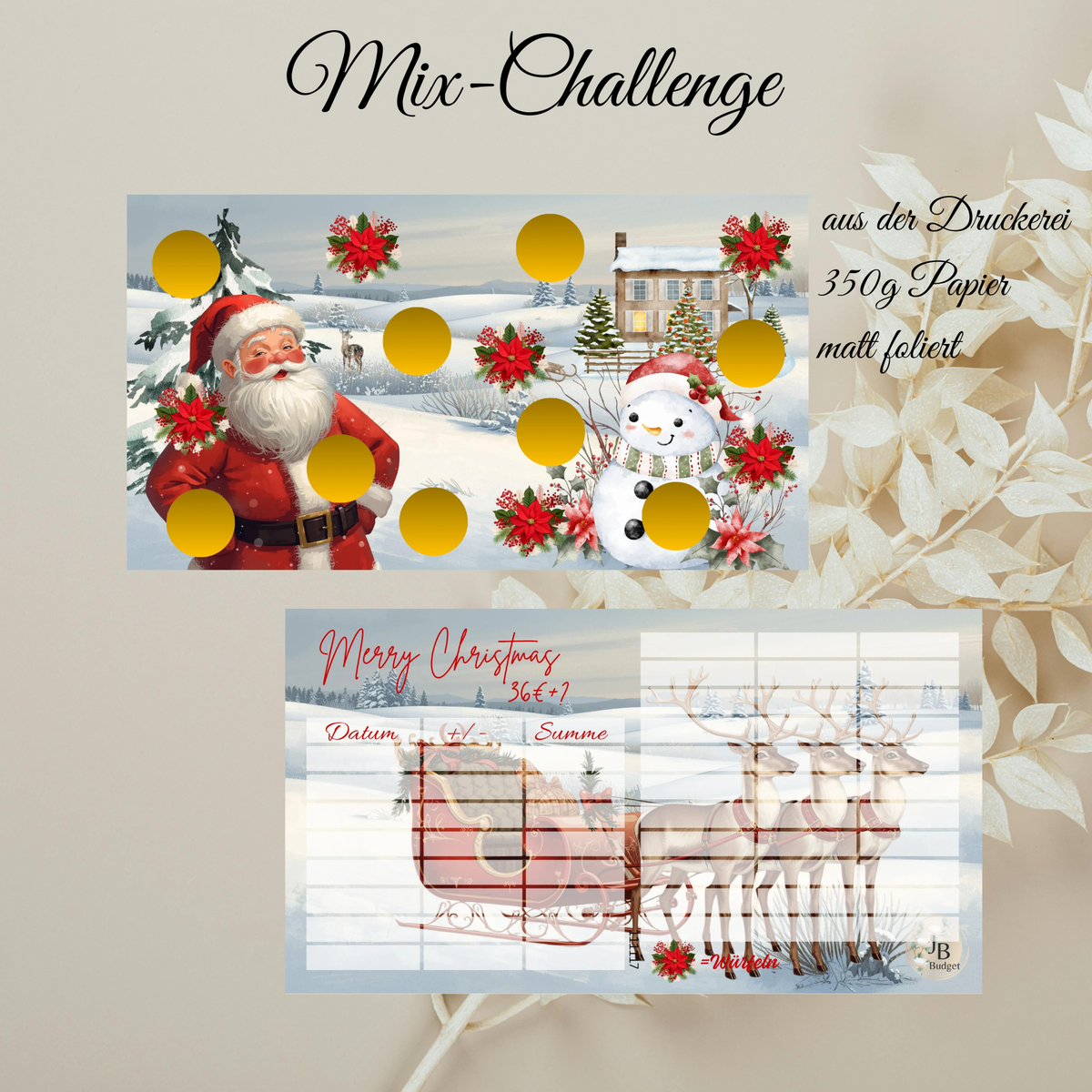 Merry Christmas Mix-Challenge