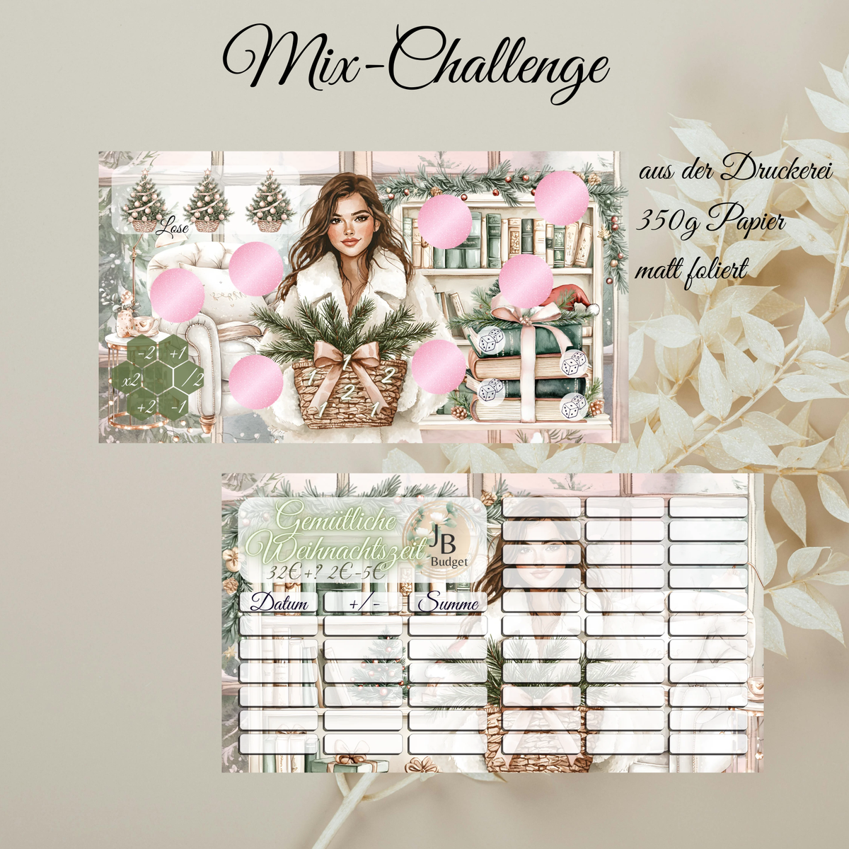 Gemütliche Weihnachten Mix-Challenge