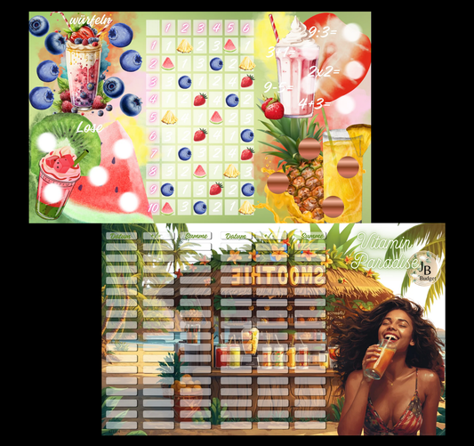 Vitamin Paradise 3er Klappkarte