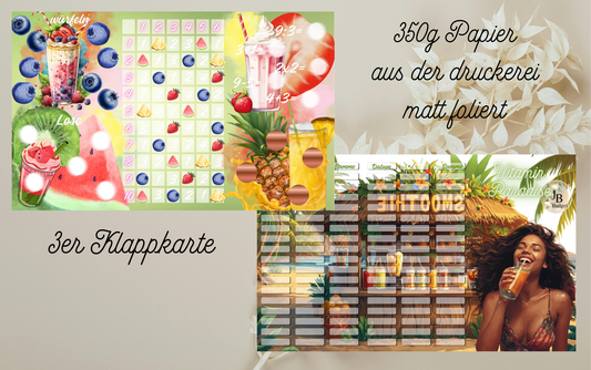 Vitamin Paradise 3er Klappkarte B-Ware