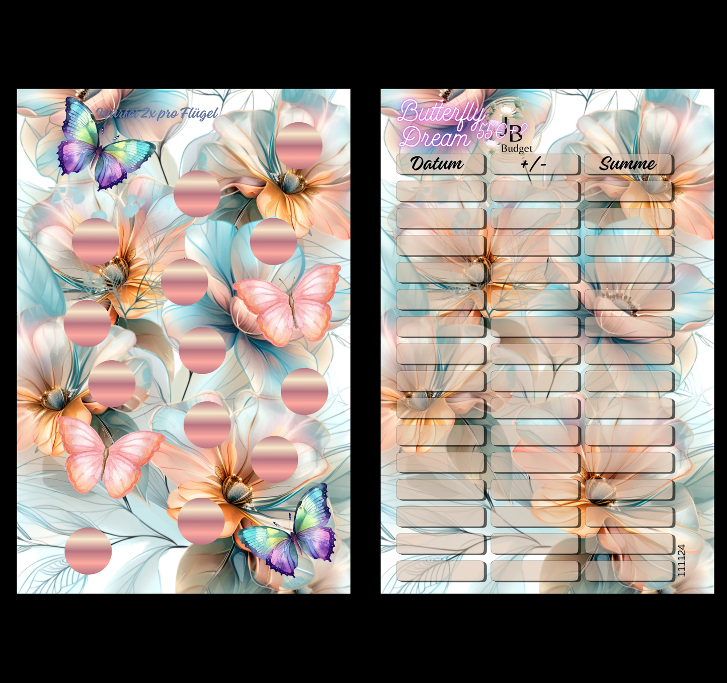 Butterfly Einheft-Challenge