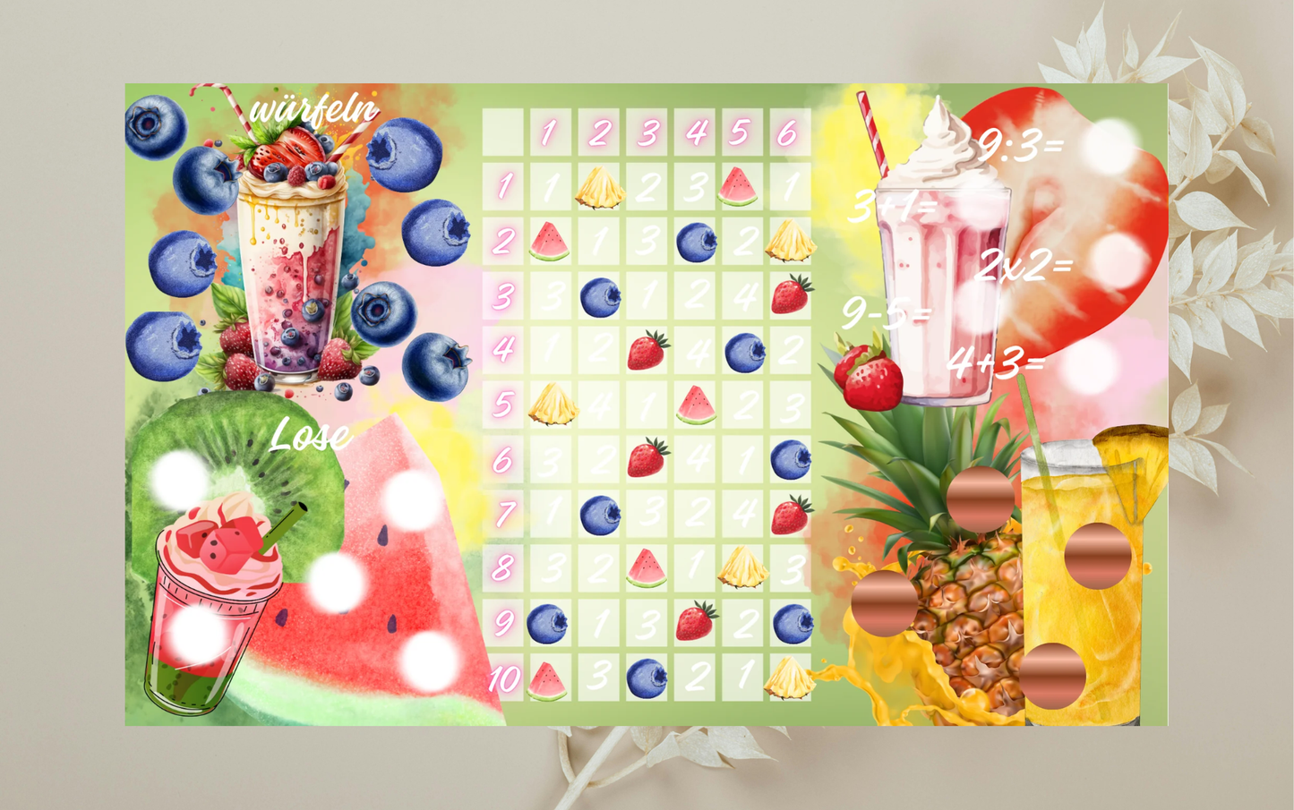 Vitamin Paradise 3er Klappkarte B-Ware