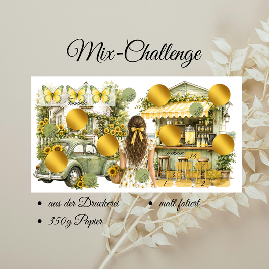 Goldgelbe Momente Sparchallenge