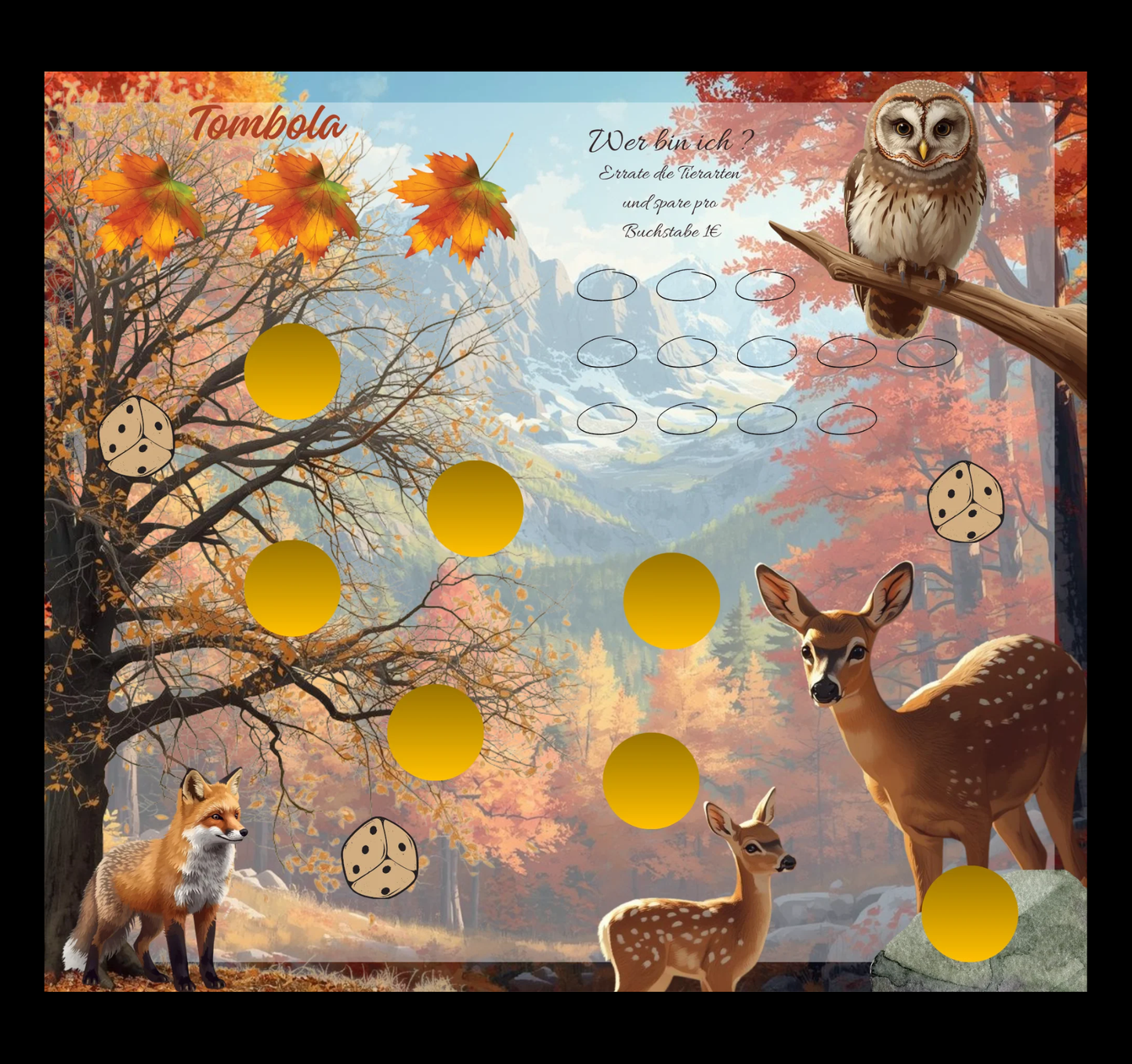 Behind my House Klappkarte