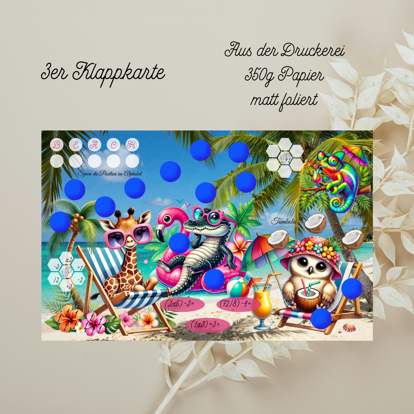 Animal Beach Sparchallenge ( Achtung B-Ware)
