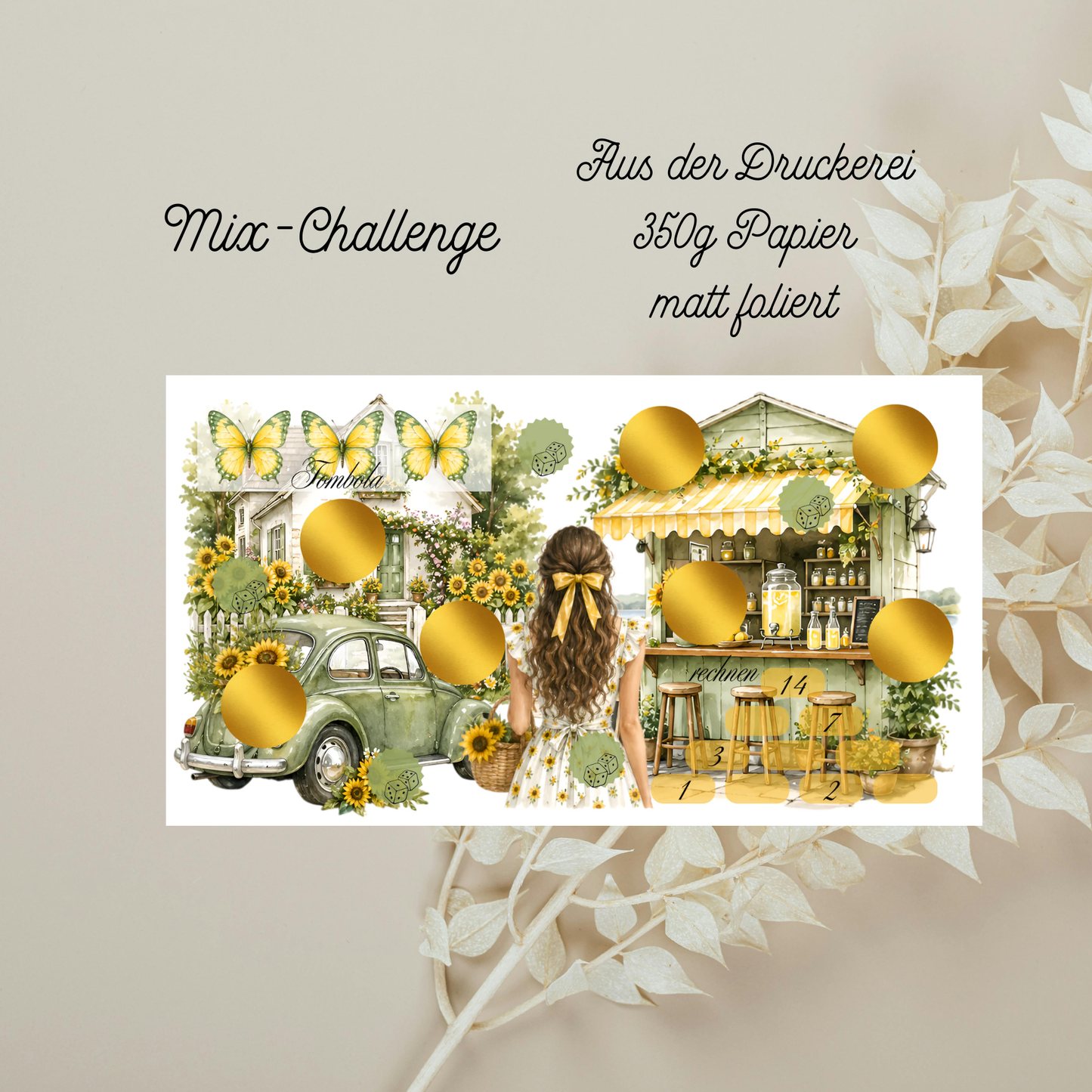 Goldgelbe Momente Sparchallenge