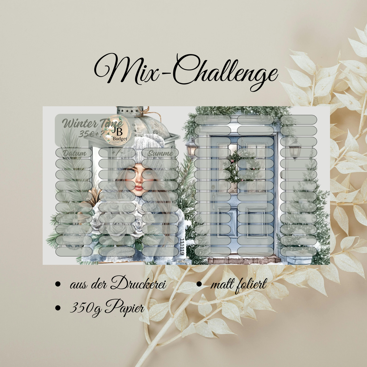 Winter Time Mix-Challenge